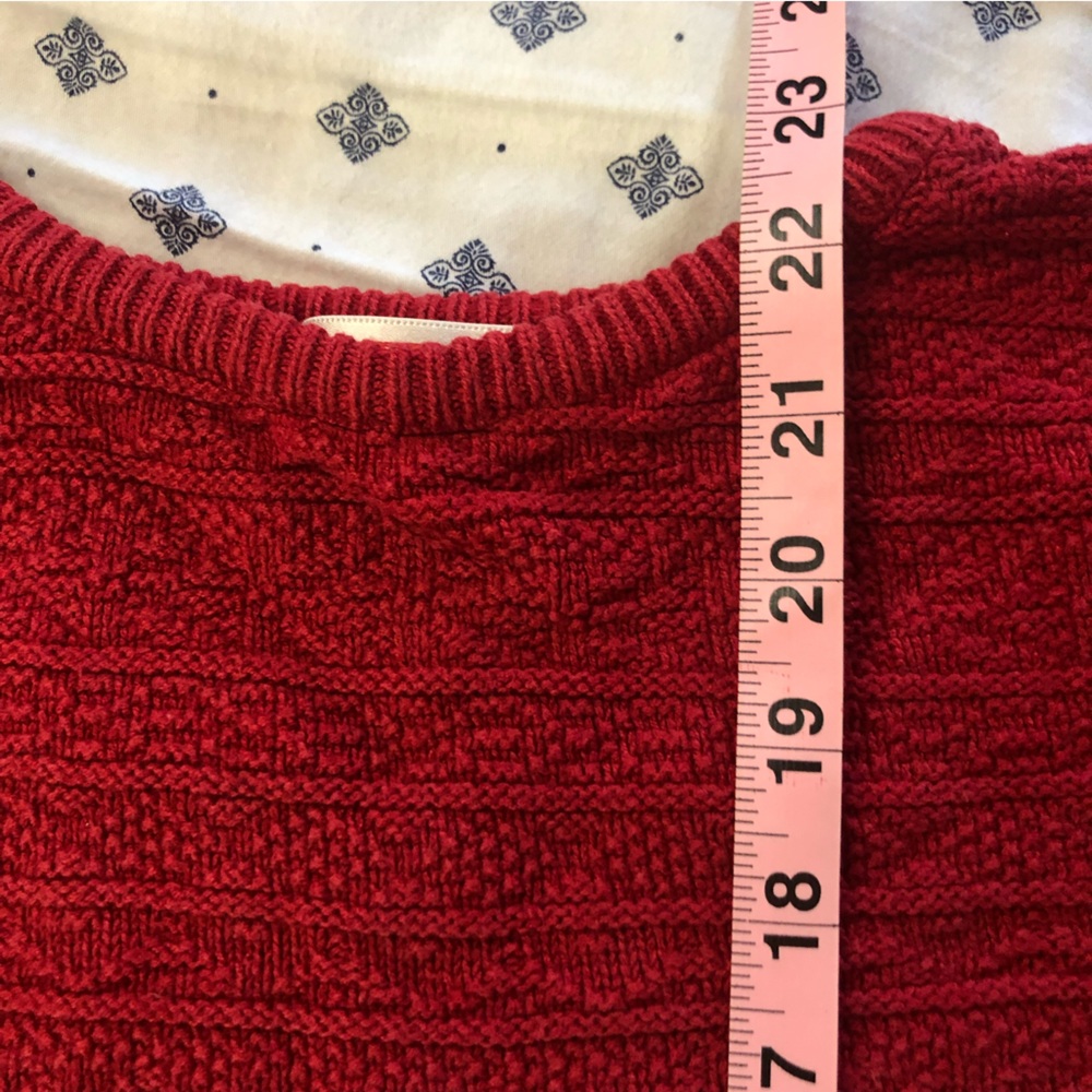 Talbots L Petite Pullover Patterned Knit Sweater … - image 3